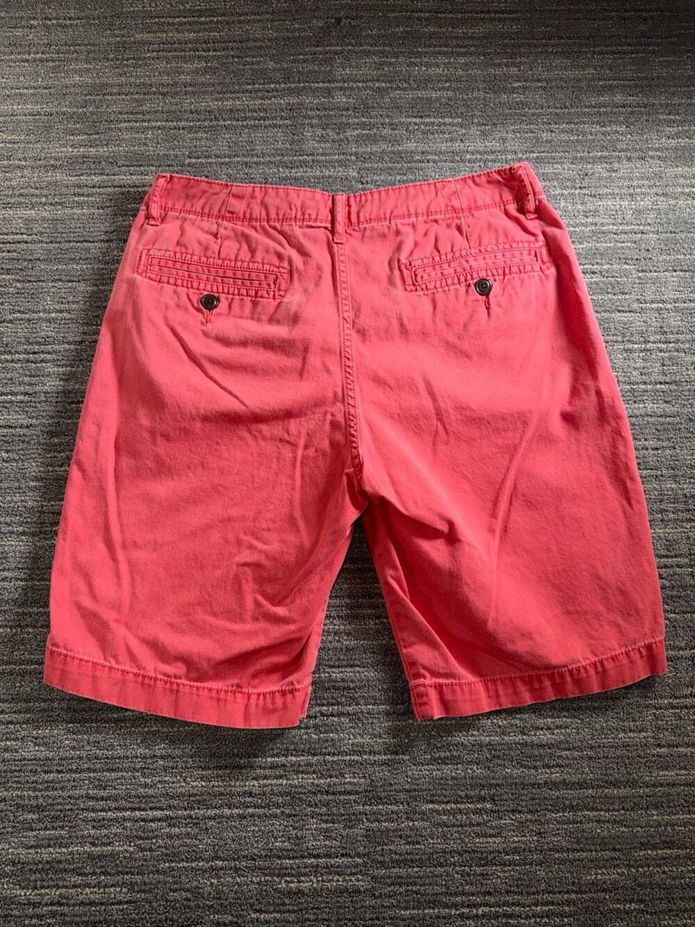 Arizona Jean Co. Salmon Pink Ultimate Chino Shorts Size 32 - Picture 5 of 5